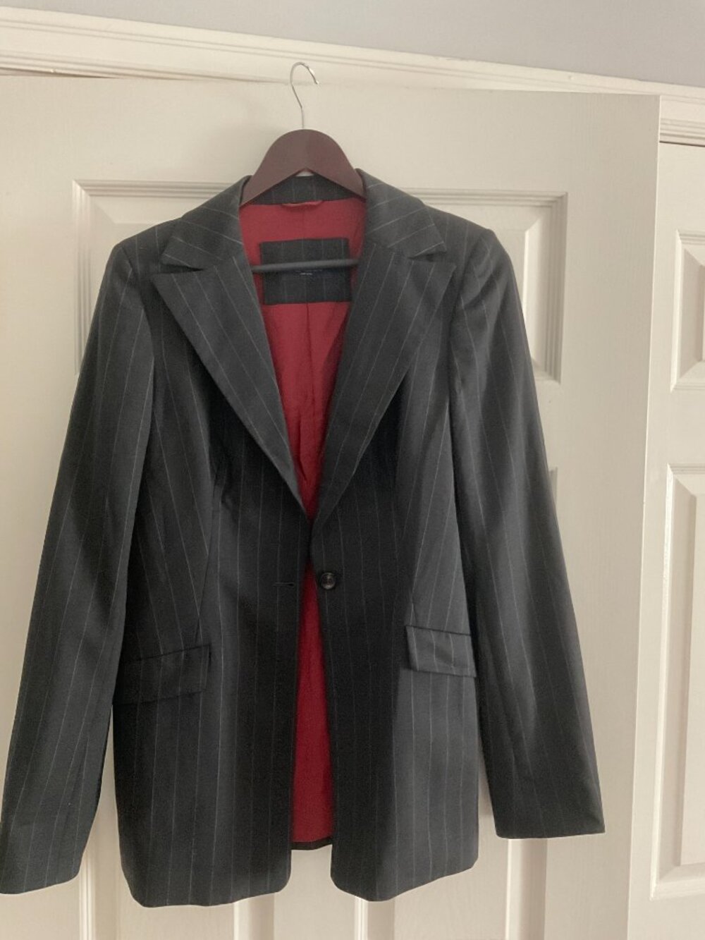 Piazza Sempione Grey virgin wool blazer Size 46 (US 10)